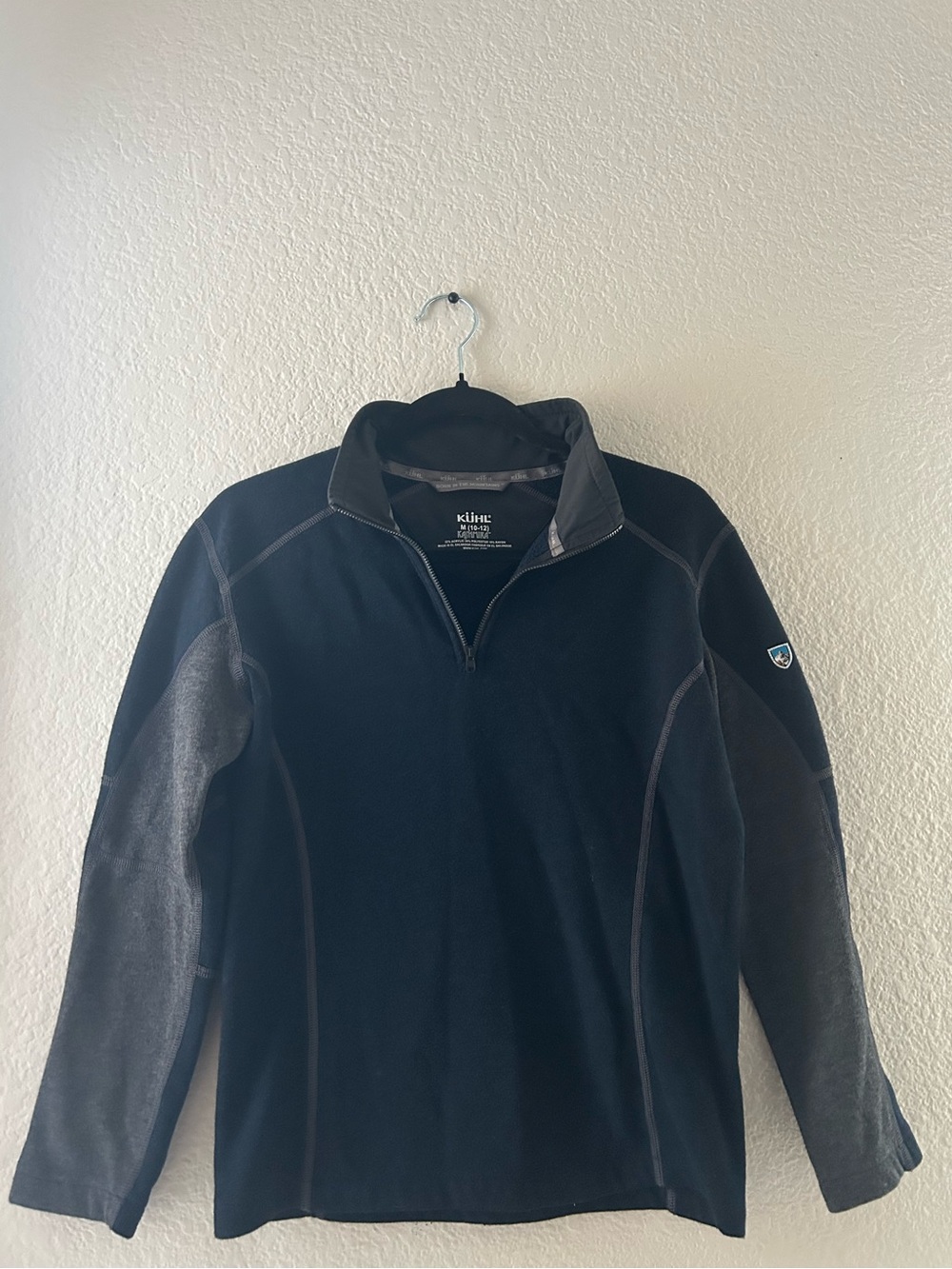 Kuhl kids hiking half zip